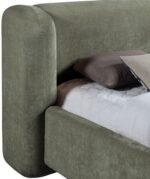Modena Chenille Fabric Upholstered Bed - Image 7