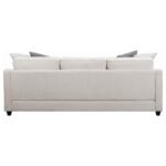 MCLOUGHLIN UPHOLSTERED SLOPED ARM SECTIONAL SOFA PLATINUM - Image 5
