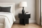 Cortland Acacia Veneer And Solid Wood Nightstand - Image 2