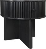Cortland Acacia Veneer And Solid Wood Nightstand - Image 5