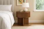 Cortland Acacia Veneer And Solid Wood Nightstand - Image 2