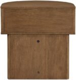 Cortland Acacia Veneer And Solid Wood Nightstand - Image 4