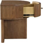 Cortland Acacia Veneer And Solid Wood Nightstand - Image 7