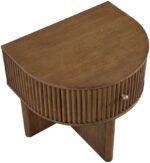 Cortland Acacia Veneer And Solid Wood Nightstand - Image 8