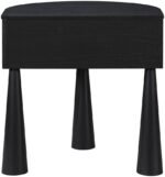 Oasis Acacia Veneer And Solid Wood Nightstand - Image 4