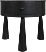 Oasis Acacia Veneer And Solid Wood Nightstand - Image 5