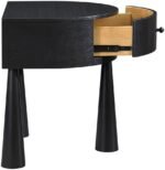 Oasis Acacia Veneer And Solid Wood Nightstand - Image 7