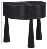 Oasis Acacia Veneer And Solid Wood Nightstand - Image 11