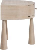 Oasis Acacia Veneer And Solid Wood Nightstand - Image 3