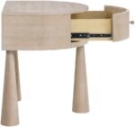 Oasis Acacia Veneer And Solid Wood Nightstand - Image 7