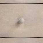 Oasis Acacia Veneer And Solid Wood Nightstand - Image 9