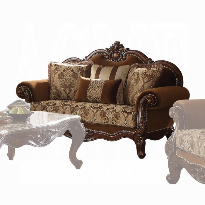 50656.jpg Jardena Loveseat W/4 Pillows (Same LV01592) - Image 1