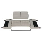BOWEN 3-PIECE UPHOLSTERED TRACK ARM TUFTED SOFA SET BEIGE - Image 12
