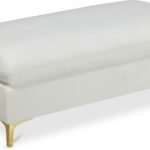 Naomi Velvet Upholstered Bench