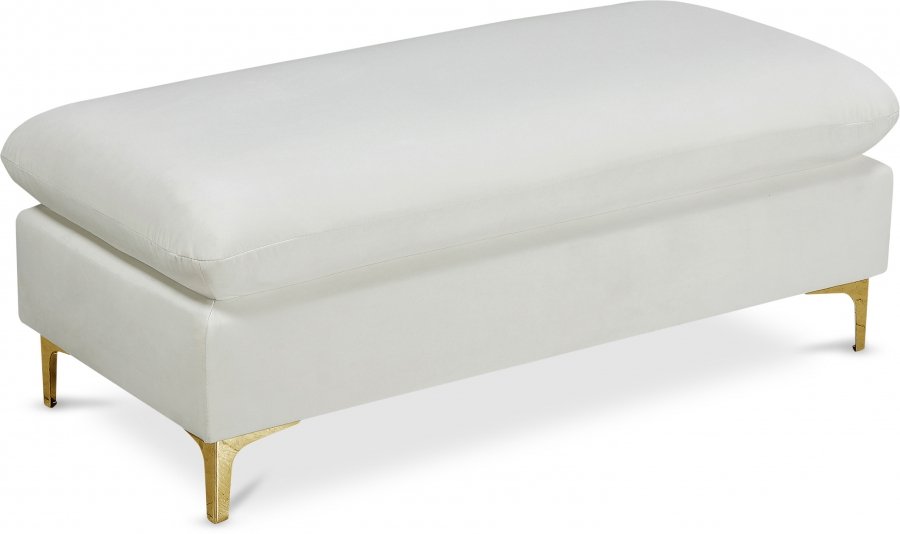 5074-1.jpg Naomi Velvet Upholstered Bench - Image 1