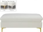 Naomi Velvet Upholstered Bench - Image 4