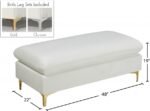 Naomi Velvet Upholstered Bench - Image 6