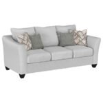 SALIZAR 3-PIECE UPHOLSTERED FLARED ARM SOFA SET SAND - Image 3