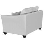 SALIZAR 3-PIECE UPHOLSTERED FLARED ARM SOFA SET SAND - Image 10