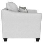 SALIZAR 3-PIECE UPHOLSTERED FLARED ARM SOFA SET SAND - Image 11