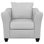SALIZAR 3-PIECE UPHOLSTERED FLARED ARM SOFA SET SAND - Image 14