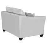 SALIZAR UPHOLSTERED FLARED ARM LOVESEAT SAND - Image 8