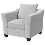 SALIZAR UPHOLSTERED FLARED ARM ACCENT CHAIR SAND - Image 4
