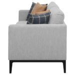 APPERSON UPHOLSTERED TRACK ARM SOFA LIGHT GREY - Image 5