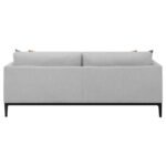APPERSON UPHOLSTERED TRACK ARM SOFA LIGHT GREY - Image 7