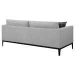 APPERSON UPHOLSTERED TRACK ARM SOFA LIGHT GREY - Image 8