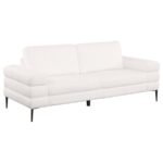 JESSEL CHENILLE UPHOLSTERED TRACK ARM SOFA IVORY