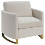 CORLISS 3-PIECE UPHOLSTERED ARCHED ARM SOFA SET BEIGE - Image 9
