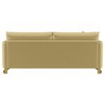 CORLISS UPHOLSTERED CURVED TRACK ARM SOFA CAMEL - Image 6