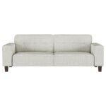 DEERHURST 3-PIECE UPHOLSTERED TRACK ARM SOFA SET GREIGE - Image 4