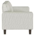 DEERHURST 3-PIECE UPHOLSTERED TRACK ARM SOFA SET GREIGE - Image 6