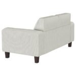 DEERHURST 3-PIECE UPHOLSTERED TRACK ARM SOFA SET GREIGE - Image 9