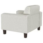 DEERHURST 3-PIECE UPHOLSTERED TRACK ARM SOFA SET GREIGE - Image 13
