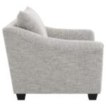 TOMKINS 3-PIECE BOUCLE UPHOLSTERED SOFA SET LIGHT GREY - Image 14