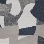 TOMKINS OVAL UPHOLSTERED STORAGE OTTOMAN INDIGO BLUE - Image 8