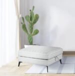 CLINT SQUARE UPHOLSTERED TUFTED STORAGE OTTOMAN ALOE - Image 2