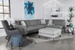 CLINT SQUARE UPHOLSTERED TUFTED STORAGE OTTOMAN ALOE - Image 7