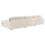 BLAINE UPHOLSTERED REVERSIBLE CHAISE SECTIONAL SOFA SAND - Image 7