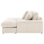 BLAINE UPHOLSTERED REVERSIBLE CHAISE SECTIONAL SOFA SAND - Image 12