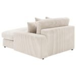 BLAINE UPHOLSTERED REVERSIBLE CHAISE SECTIONAL SOFA SAND - Image 13