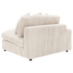 BLAINE UPHOLSTERED REVERSIBLE CHAISE SECTIONAL SOFA SAND - Image 17