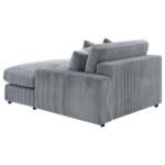 BLAINE UPHOLSTERED REVERSIBLE CHAISE SECTIONAL SOFA FOG - Image 14