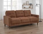 BOWEN II FABRIC UPHOLSTERED TRACK ARM SOFA RUST - Image 2