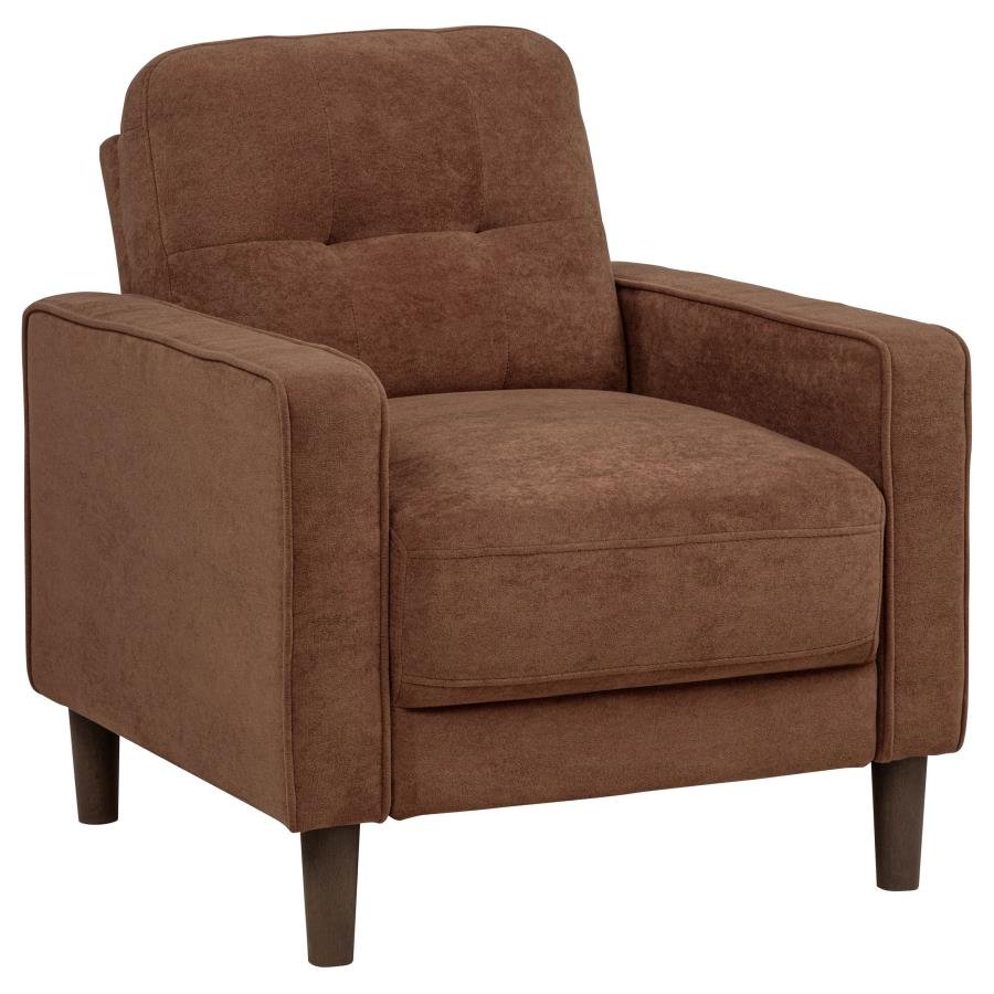 509973_02x900.jpg BOWEN II FABRIC UPHOLSTERED TRACK ARM ACCENT CHAIR RUST - Image 1