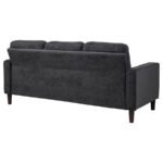 BOWEN II FABRIC UPHOLSTERED TRACK ARM SOFA STEEL GREY - Image 7
