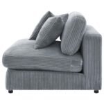 BLAINE UPHOLSTERED ARMLESS CHAIR FOG - Image 5